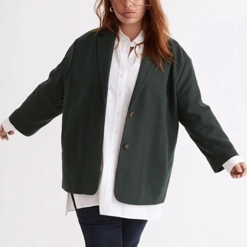 Madewell Brushed Oversized Dorset Blazer